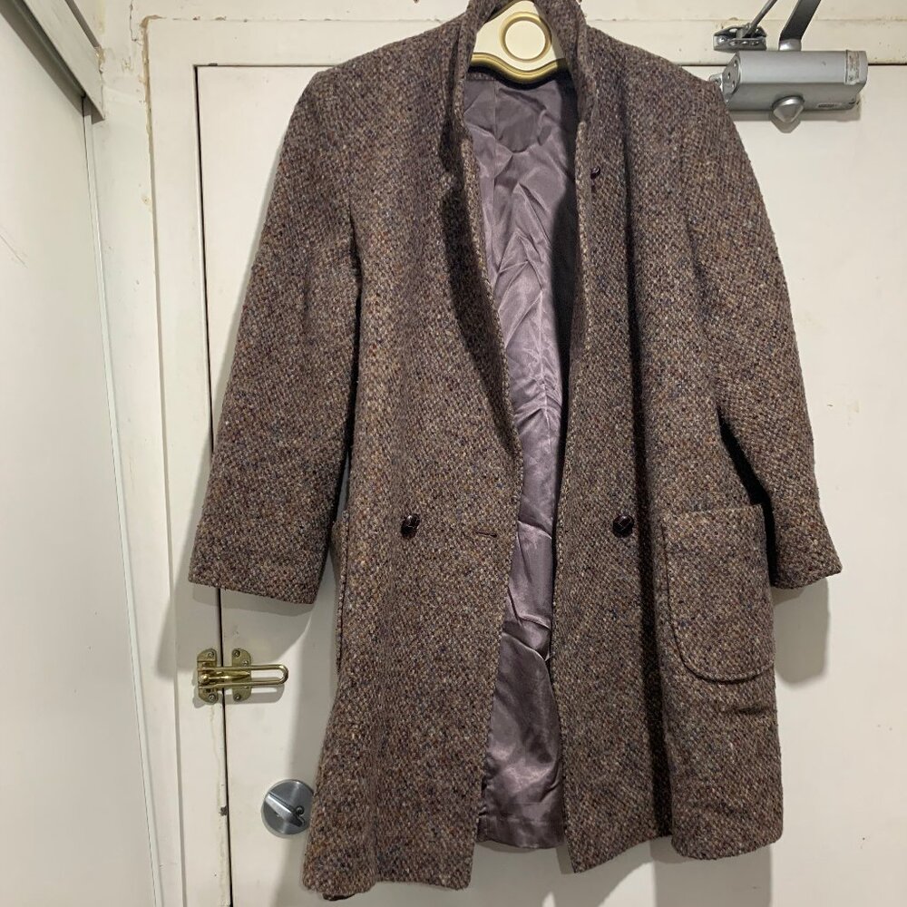 VINTAGE BONDERS DOUBLE BREAST TWEED COATS SIZE M/L